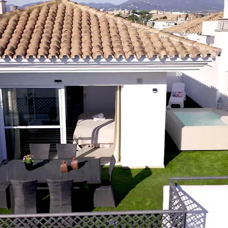 Daire Vacation I Terrazas De Banus, Romantic, Jacuzzi, Pet-friendly, Cosy Duplex Penthouse, 2min Walk To Marina Marbella