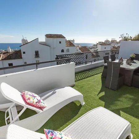 Apartman Vacation I Terrazas De Banus, Romantic, Jacuzzi, Pet-friendly, Cosy Duplex Penthouse, 2min Walk To Marina Marbella