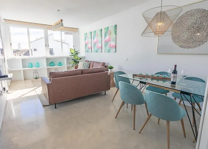 Vacation I Terrazas De Banus, Romantic, Jacuzzi, Pet-friendly, Cosy Duplex Penthouse, 2min Walk To Marina